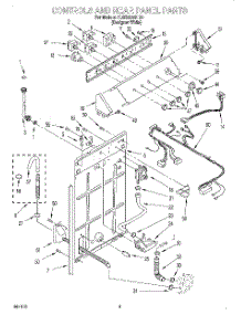 02 - Controls And Rear Panel parts for Whirlpool Washer 7LSR8244HQ0 from AppliancePartsPros.com