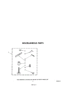05 - Miscellaneous parts for Whirlpool Washer LA7681XSW0 from AppliancePartsPros.com
