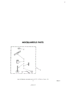 05 - Miscellaneous parts for Whirlpool Washer LA5550XPW3 from AppliancePartsPros.com