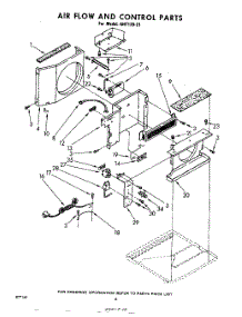 04 - Section parts for Whirlpool Air Conditioner AHF12021 from AppliancePartsPros.com