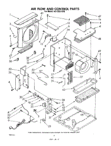 03 - Airflow And Control , Lit / Optional parts for Whirlpool Air Conditioner AC1352XP0 from AppliancePartsPros.com