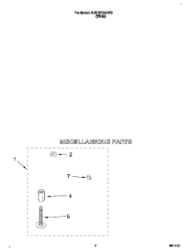 03 - Miscellaneous parts for Whirlpool Washer 6LBR5132AW2 from AppliancePartsPros.com