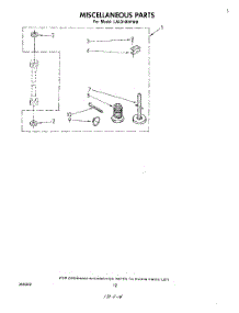 10 - Miscellaneous , Literature And Optional parts for Whirlpool Washer LA5310XPW0 from AppliancePartsPros.com