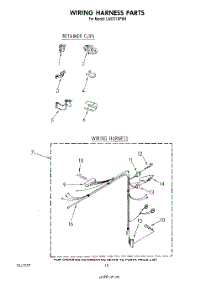 08 - Wiring Harness parts for Whirlpool Washer LA5311XPW4 from AppliancePartsPros.com