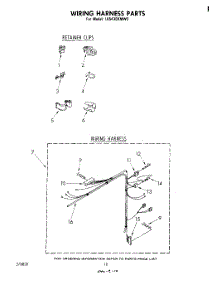 08 - Wiring Harness parts for Whirlpool Washer LA5430XMW2 from AppliancePartsPros.com