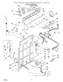 02 - Controls And Rear Panel parts for Whirlpool Washer SAWS800JQ1 from AppliancePartsPros.com