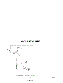 05 - Miscellaneous parts for Whirlpool Washer LA6000XPW2 from AppliancePartsPros.com