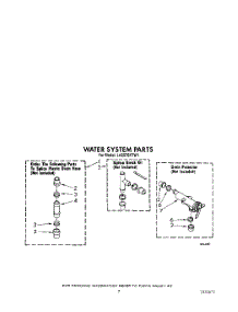 06 - Water System parts for Whirlpool Washer LA5578XTN1 from AppliancePartsPros.com