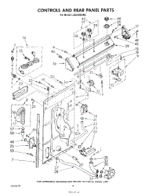03 - Controls And Rear Panel parts for Whirlpool Washer LA5530XSW2 from AppliancePartsPros.com
