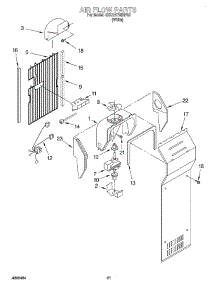 12 - Air Flow, Optional parts for Whirlpool Refrigerator 3XKGN7050F02 from AppliancePartsPros.com