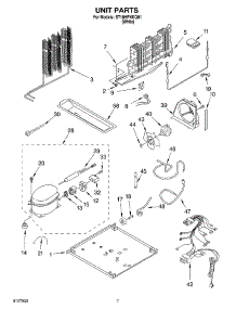 04 - Unit parts for Whirlpool Refrigerator ST18HPXKQ01 from AppliancePartsPros.com