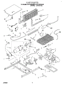 05 - Unit parts for Kitchenaid Refrigerator KTHC18KBWH00 from AppliancePartsPros.com