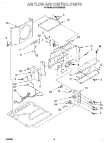 02 - Airflow And Control parts for Whirlpool Air Conditioner BHAC1000BS0 from AppliancePartsPros.com