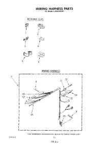 08 - Section parts for Whirlpool Washer LA5430XSW1 from AppliancePartsPros.com