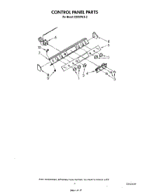 06 - Control Panel , Lit / Optional parts for Whirlpool Range SS630PER2 from AppliancePartsPros.com