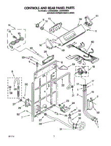 02 - Controls And Rear Panel parts for Whirlpool Washer LSE9355BZ0 from AppliancePartsPros.com