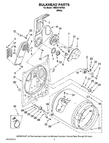 03 - Bulkhead Parts, Optional Parts (Not Included) parts for Maytag Dryer YMED5720TQ0 from AppliancePartsPros.com
