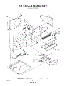 03 - Air Flow And Control parts for Whirlpool Air Conditioner AR1000XT2 from AppliancePartsPros.com