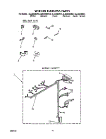 07 - Wiring Harness parts for Whirlpool Washer 3LA5800XSW0 from AppliancePartsPros.com