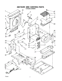 04 - Air Flow And Control parts for Whirlpool Air Conditioner AC1604XR0 from AppliancePartsPros.com