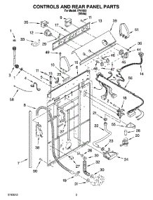 02 - Controls And Rear Panel Parts parts for Whirlpool Washer IP41003 from AppliancePartsPros.com