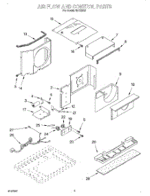 03 - Airflow And Control parts for Whirlpool Air Conditioner RA123A0 from AppliancePartsPros.com