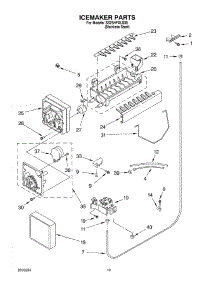 12 - Icemaker Parts - Parts Not Illustrated parts for Whirlpool Refrigerator SS25HFXLS00 from AppliancePartsPros.com
