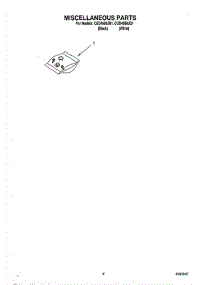 07 - Miscellaneous, Optional parts for Whirlpool Dishwasher CUD4000JB1 from AppliancePartsPros.com