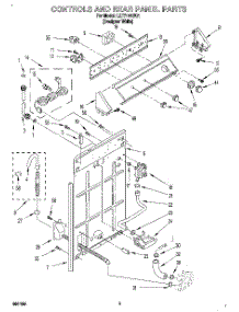 02 - Controls And Rear Panel parts for Whirlpool Washer LLT7144BQ1 from AppliancePartsPros.com
