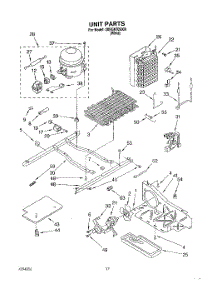 10 - Unit parts for Whirlpool Refrigerator 3XKGN705000 from AppliancePartsPros.com
