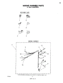 08 - Wiring Harness parts for Whirlpool Washer LA5460XMW3 from AppliancePartsPros.com