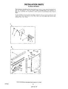 06 - Installation parts for Whirlpool Air Conditioner AR1000XT0 from AppliancePartsPros.com
