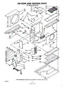 03 - Airflow And Control , Lit / Optional parts for Whirlpool Air Conditioner AHF14042 from AppliancePartsPros.com
