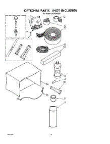 04 - Optional parts for Whirlpool Air Conditioner AC2504XS0 from AppliancePartsPros.com