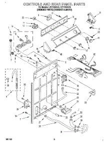 02 - Controls And Rear Panel parts for Whirlpool Washer LST7233AQ0 from AppliancePartsPros.com
