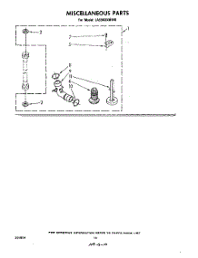 09 - Miscellaneous , Literature And Optional parts for Whirlpool Washer LA9800XMW0 from AppliancePartsPros.com