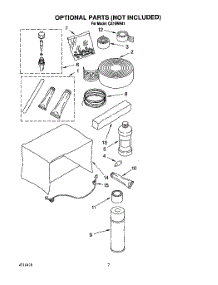 05 - Optional Parts (Not Included) parts for Whirlpool Air Conditioner CA10WR41 from AppliancePartsPros.com