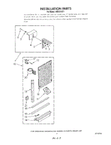 05 - Installation parts for Whirlpool Air Conditioner AR0501XT1 from AppliancePartsPros.com