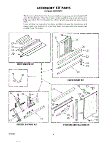 04 - Accessory Kit parts for Whirlpool Air Conditioner ACR124XR1 from AppliancePartsPros.com