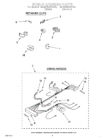 07 - Wiring Harness parts for Whirlpool Washer GLSR5233AN0 from AppliancePartsPros.com