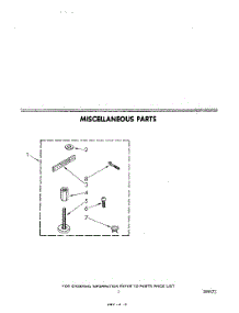 05 - Miscellaneous parts for Whirlpool Washer LA5590XPW1 from AppliancePartsPros.com