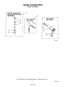 11 - Water System parts for Whirlpool Washer LA5580XSW2 from AppliancePartsPros.com
