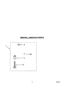07 - Miscellaneous parts for Kitchenaid Washer KAWE742WAL3 from AppliancePartsPros.com