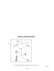 06 - Miscellaneous parts for Kitchenaid Washer KAWE760WAL0 from AppliancePartsPros.com