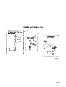 06 - Water System parts for Whirlpool Washer LA5610XTN1 from AppliancePartsPros.com