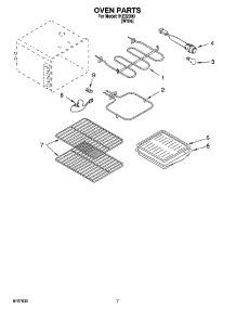 05 - Oven Parts, Miscellaneous Parts parts for Whirlpool Range IKE32300 from AppliancePartsPros.com