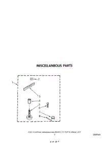 05 - Miscellaneous parts for Whirlpool Washer LA5430XPW5 from AppliancePartsPros.com
