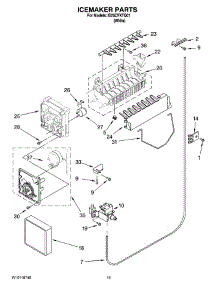 12 - Icemaker Parts, Optional Parts (Not Included) parts for Whirlpool Refrigerator IS25CFXTQ01 from AppliancePartsPros.com