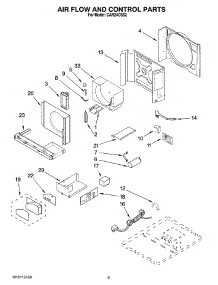 02 - Air Flow And Control Parts parts for Whirlpool Air Conditioner CAR24CSS2 from AppliancePartsPros.com