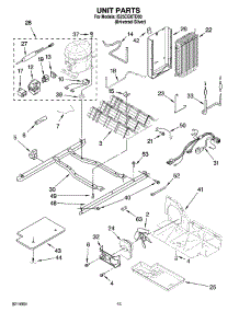 09 - Unit Parts parts for Whirlpool Refrigerator IS25CGXTD00 from AppliancePartsPros.com